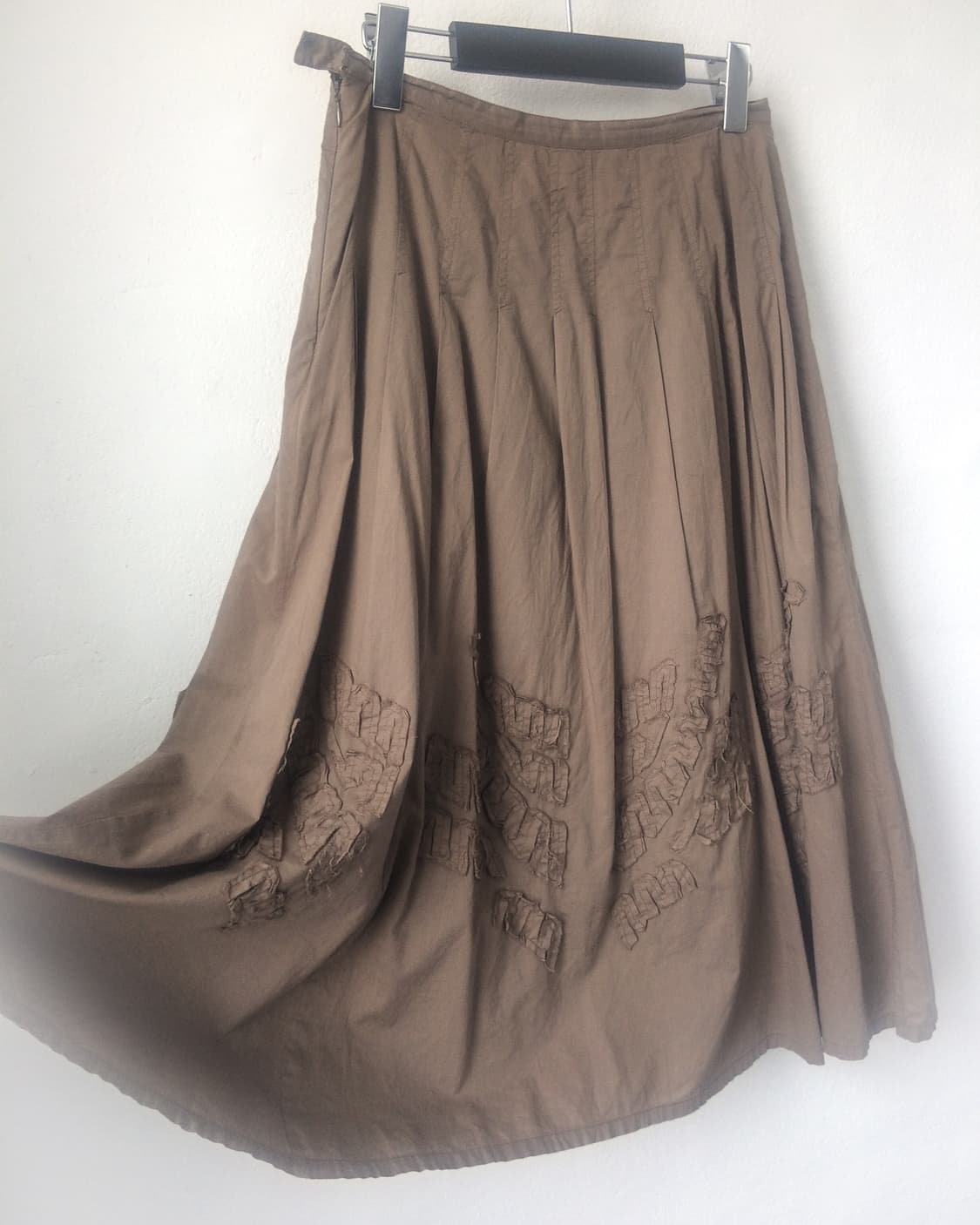 Patch point long skirt 상품이미지3