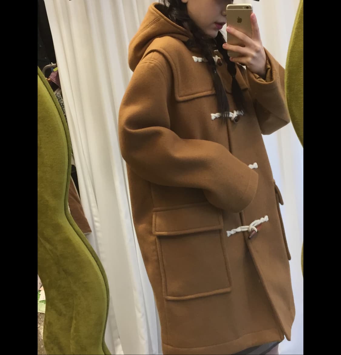 빈티지 떡볶이 코트(새상품) 상품이미지3