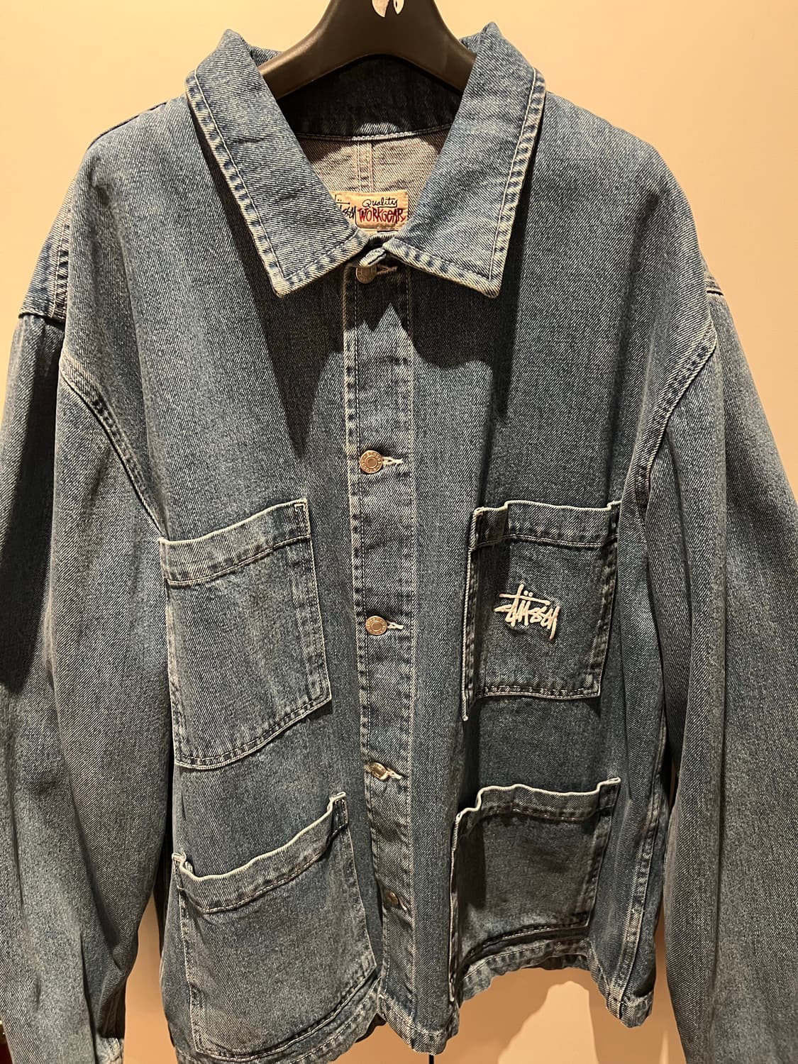 스투시 데님 초어 자켓 (XL) 상품이미지1