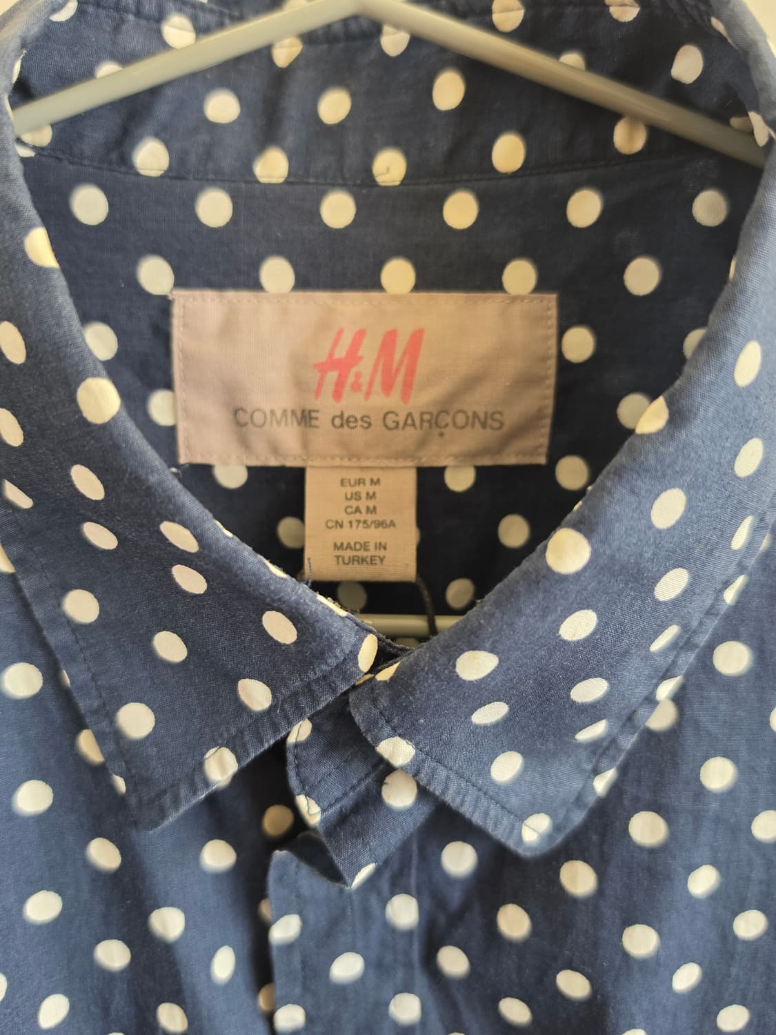 꼼데가르송 x H&M 도트 셔츠 상품이미지3