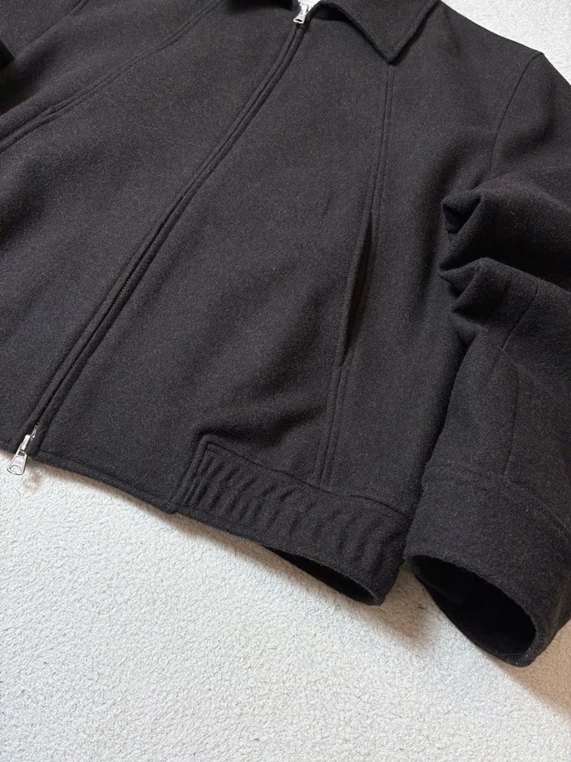 비슬로우 BESLOW 투웨이 울 블렌드 블루종 자켓 PN7744 상품이미지3