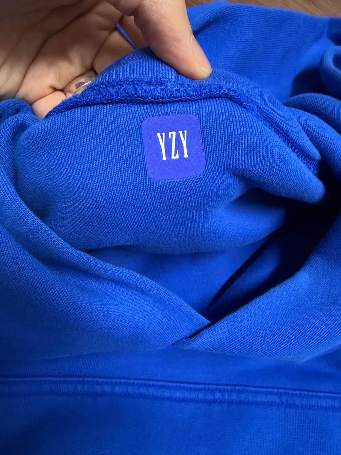 이지 갭 후드 블루 상품이미지5