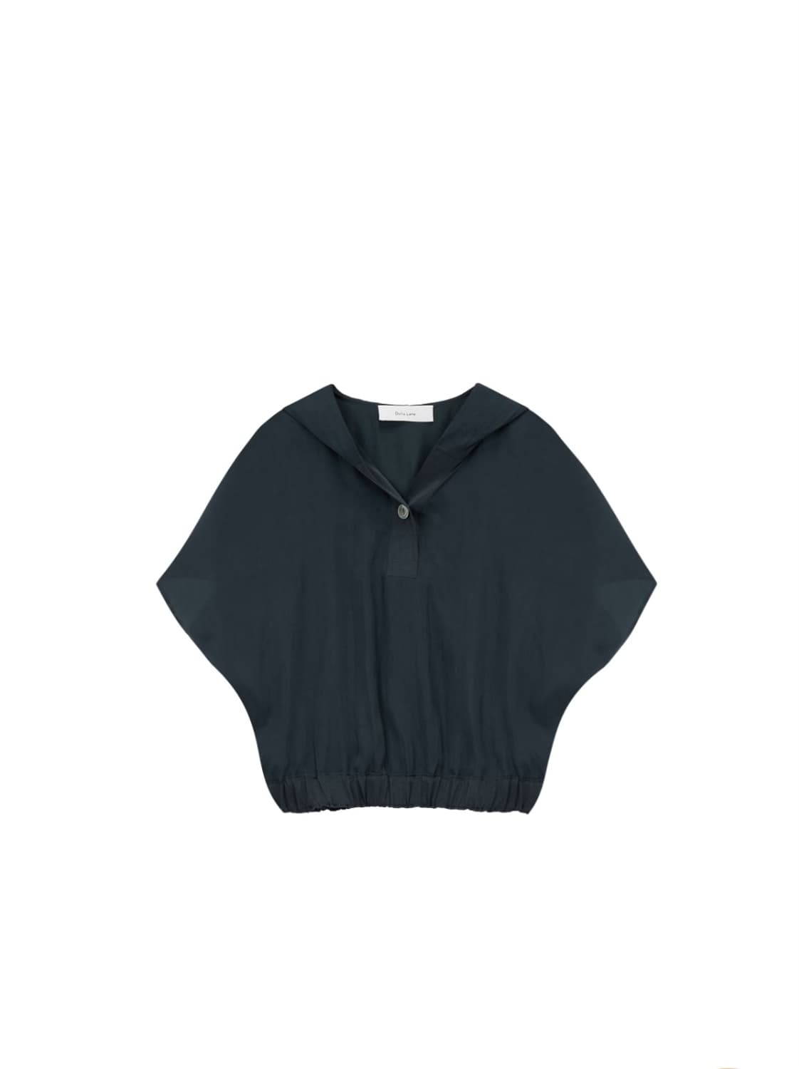 Della Lana 델라라나 후디드 볼륨 블라우스 상품이미지1