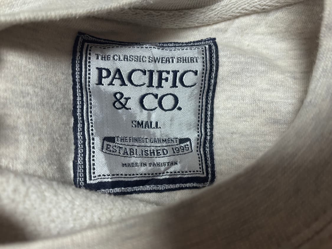 pacific & co 스웻셔츠 S size 상품이미지3