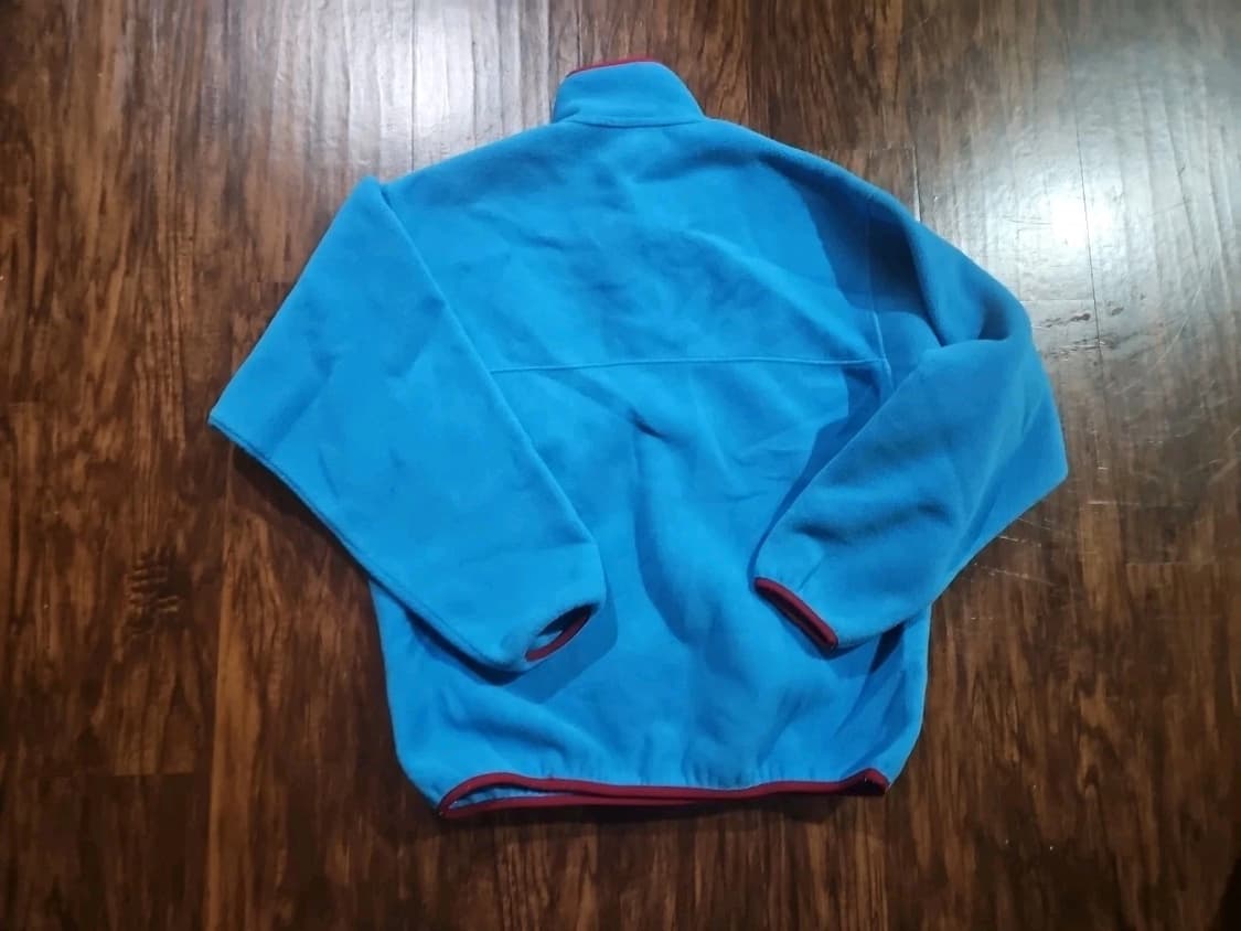 10s 파타고니아 신칠라 스냅-T 블루/레드 상품이미지7