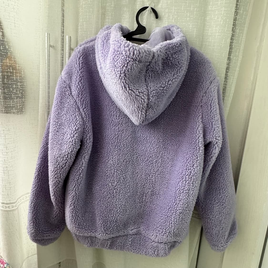 클라이드 연보라 뽀글이 후드 점퍼 상태 매우좋음 상품이미지2