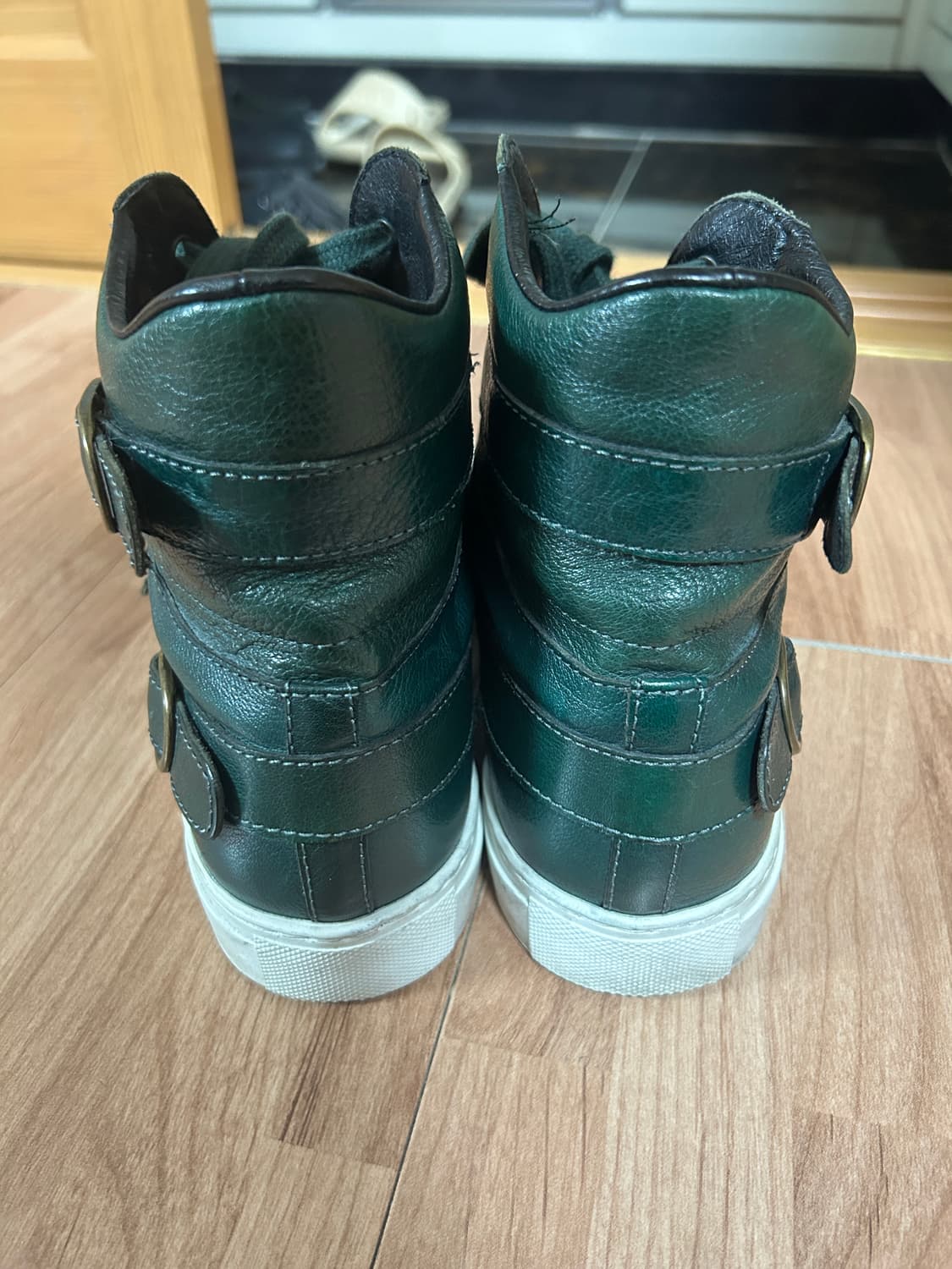 라프시몬스 SS10 본디지 하이탑 스니커즈 상품이미지4