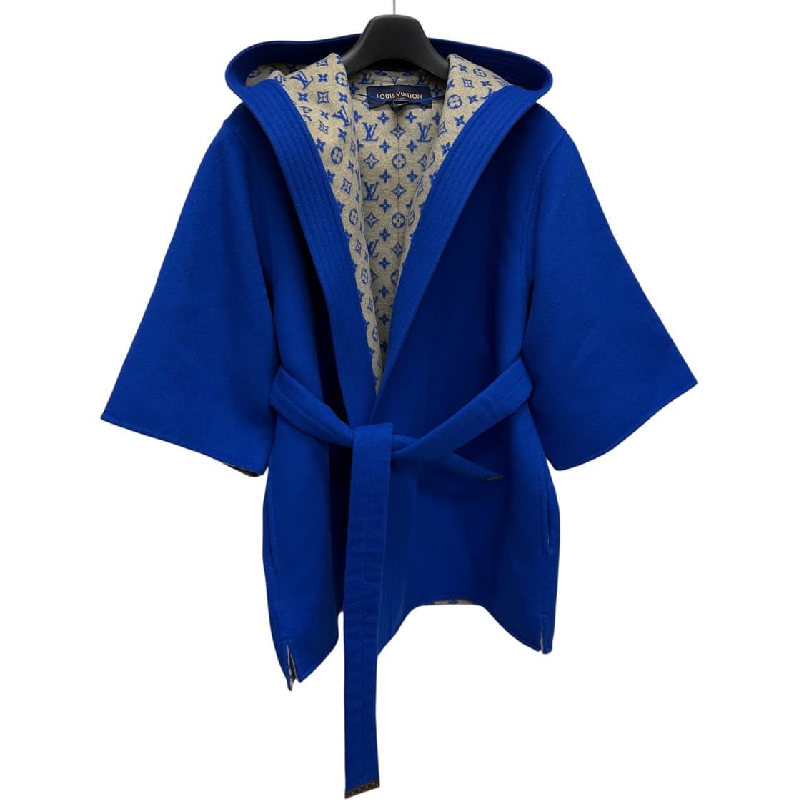 루이비통 후드 랩 로브 코트 ( 여성 오버핏 )  상품이미지3