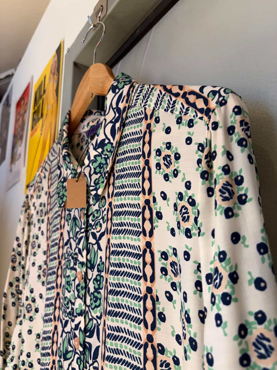 안나수이 플라워 셔츠 상품이미지2