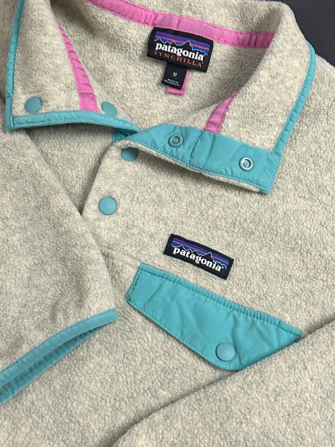 파타고니아 신칠라 오트밀 민트 M 상품이미지1