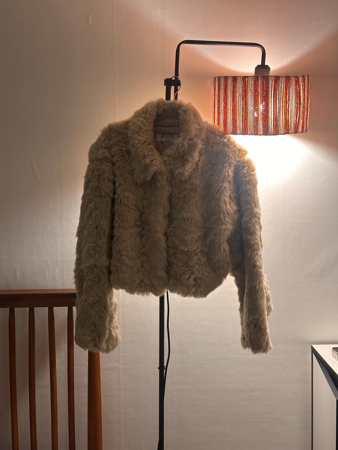 퍼 자켓 아이보리&베이지 상품이미지5