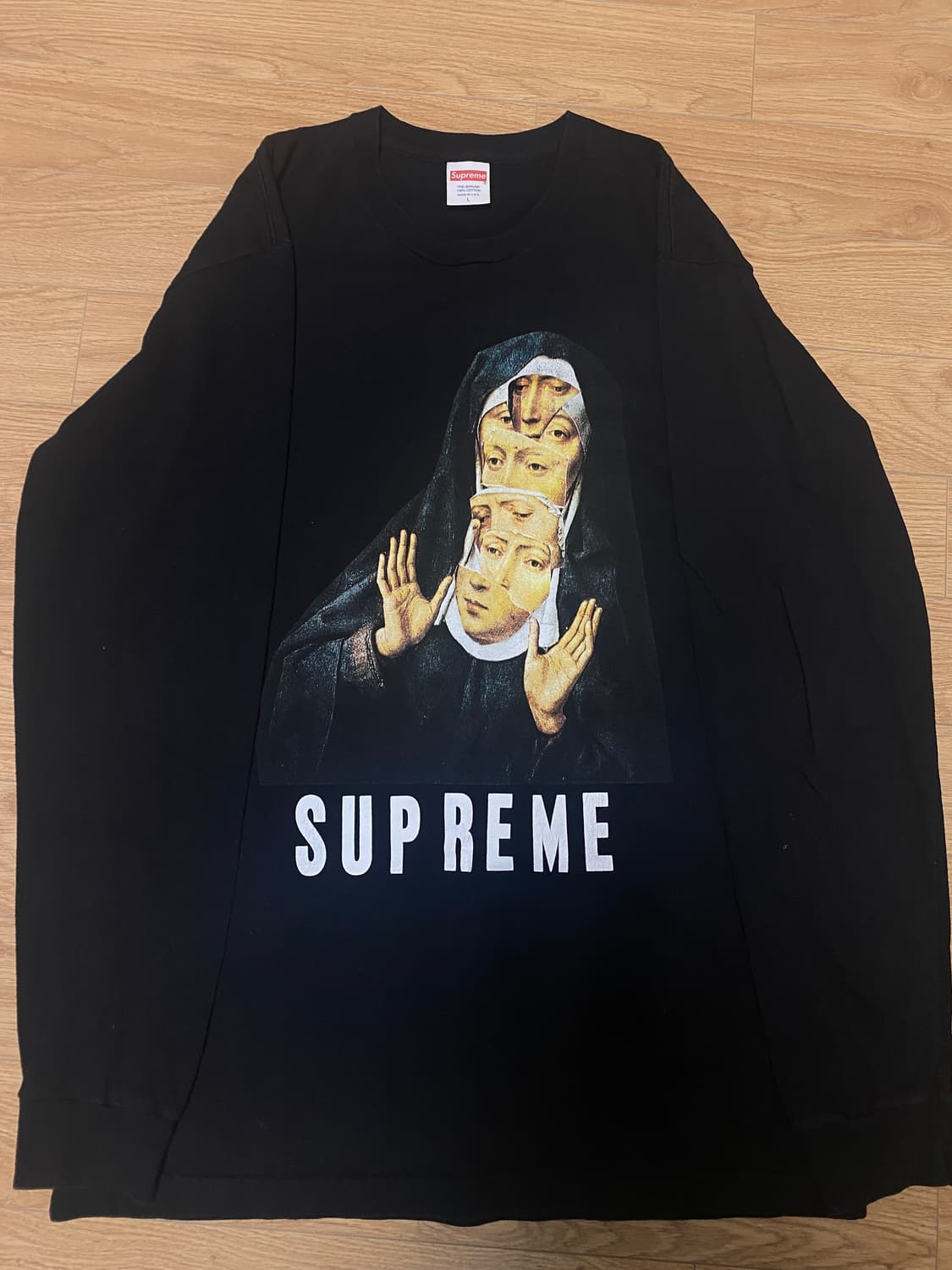 슈프림 수녀 롱슬리브 상품이미지2