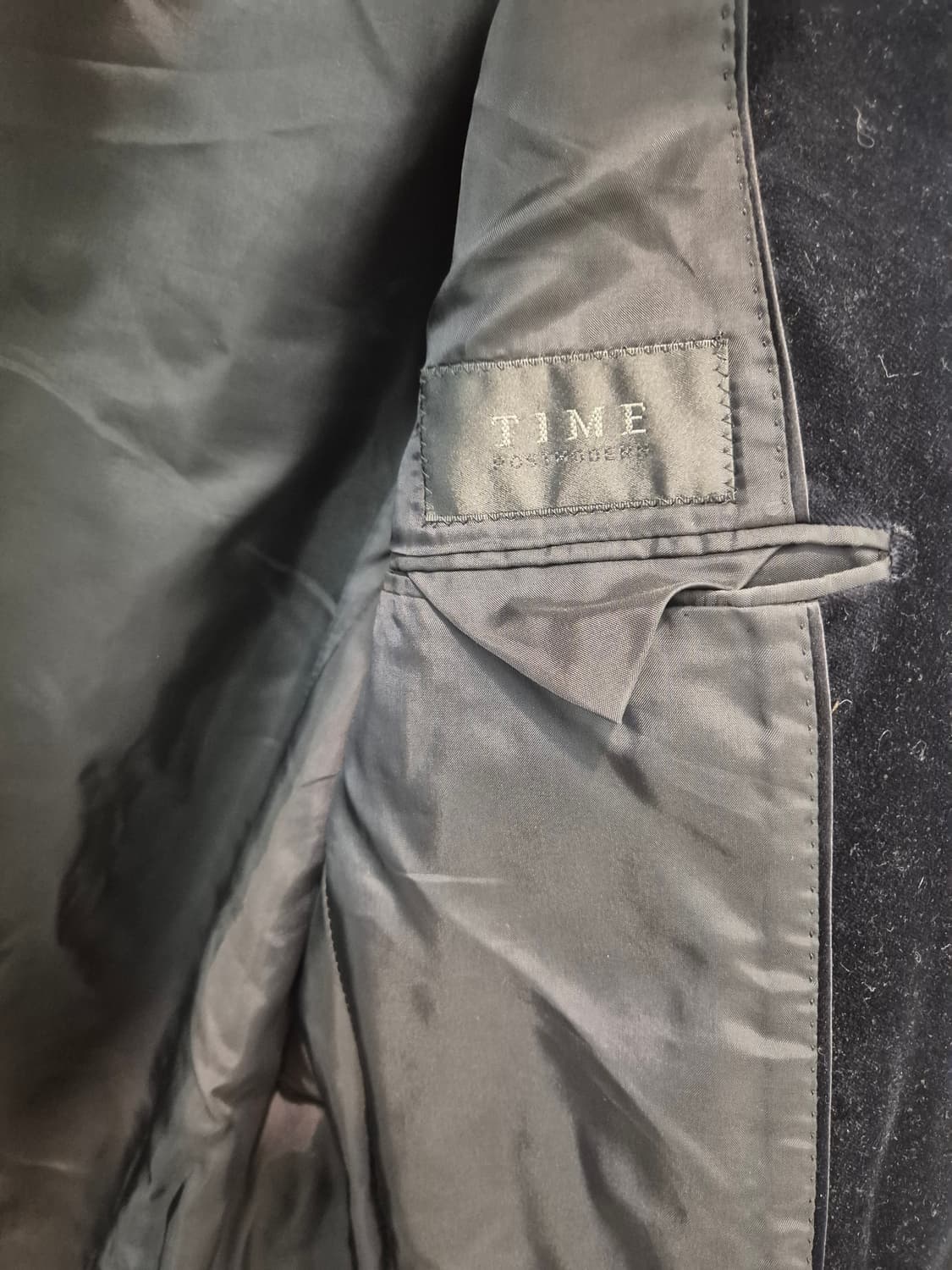 TIME 포스트모던 의 남성 벨벳 자켓 100
사이즈  상품이미지6