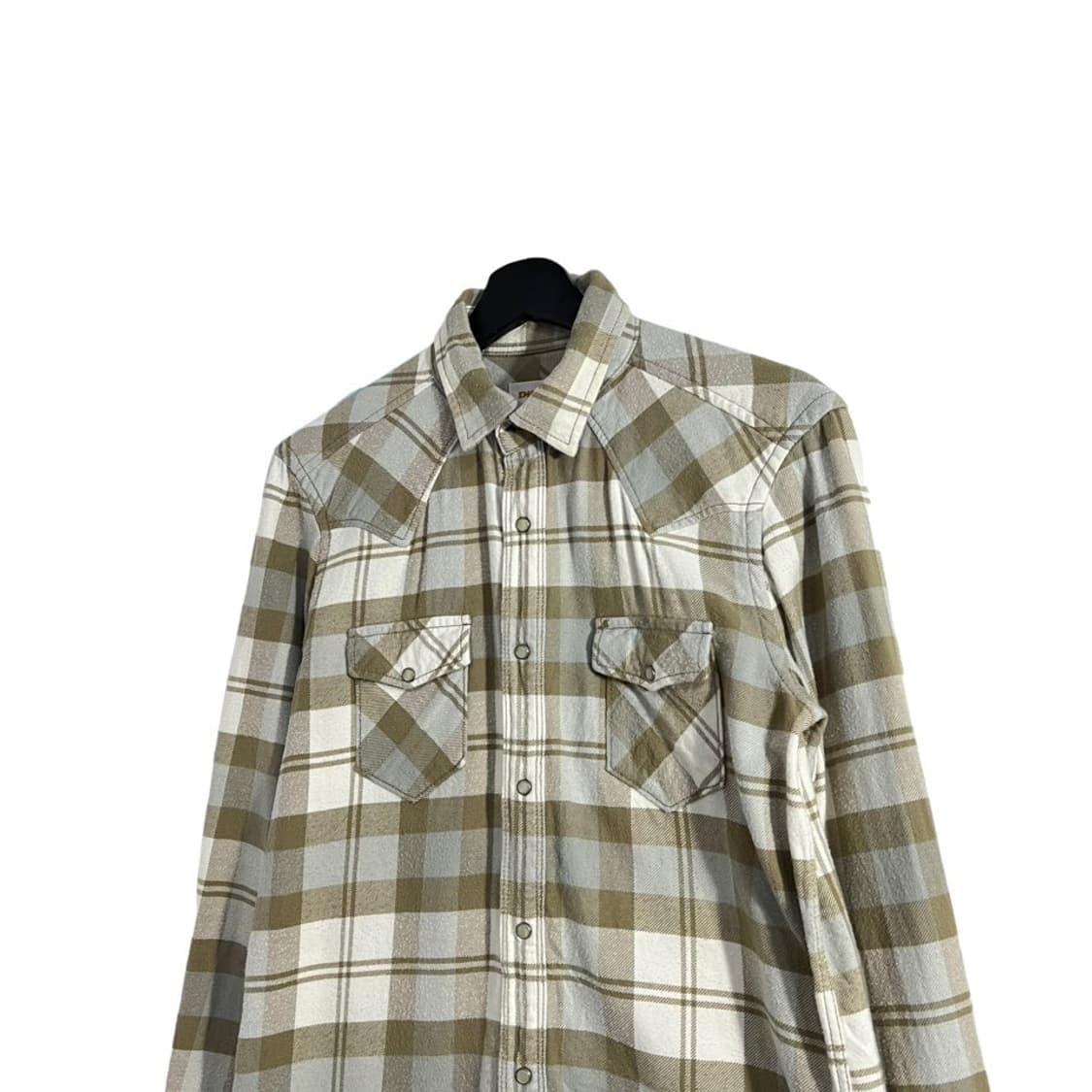 디젤 체크 셔츠 상품이미지4