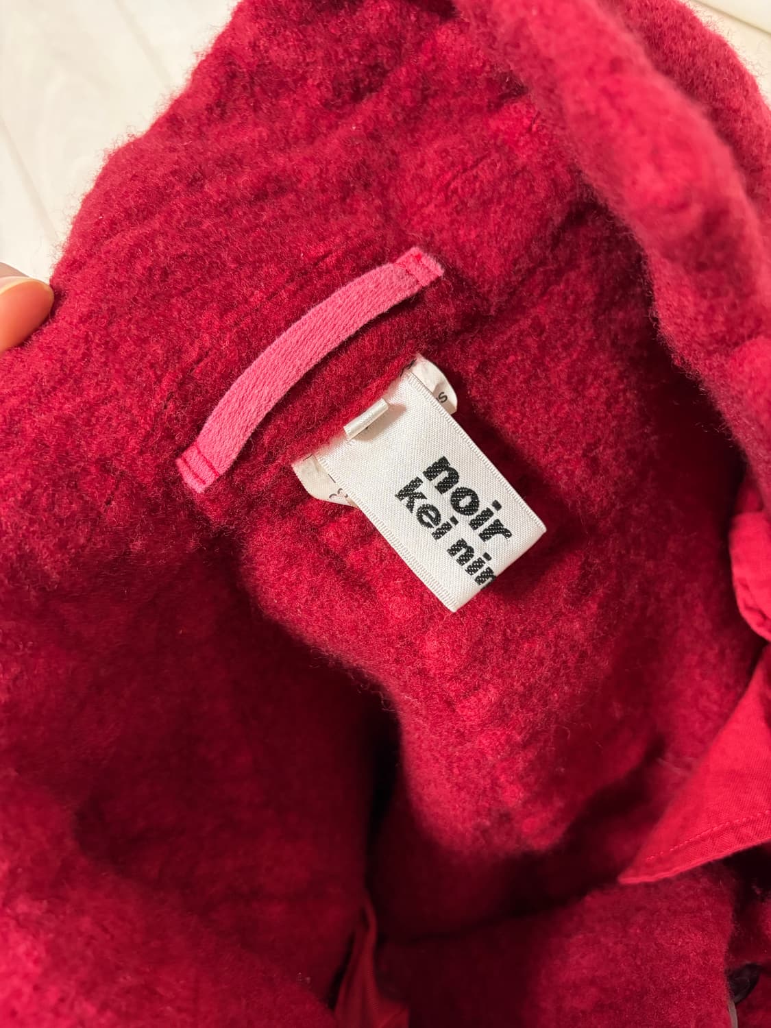 느와 케이 니노미야 꼼데가르송 자켓 상품이미지3