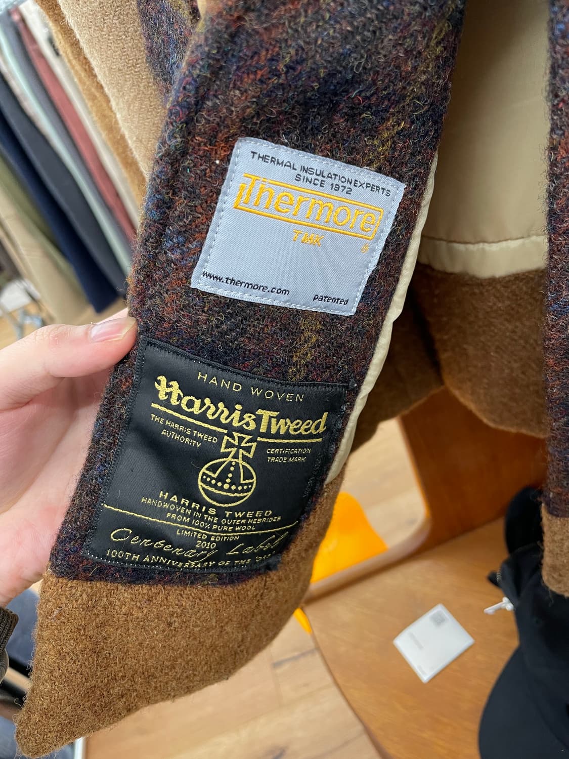 [3] 코스믹원더 울 다운 자켓 상품이미지8