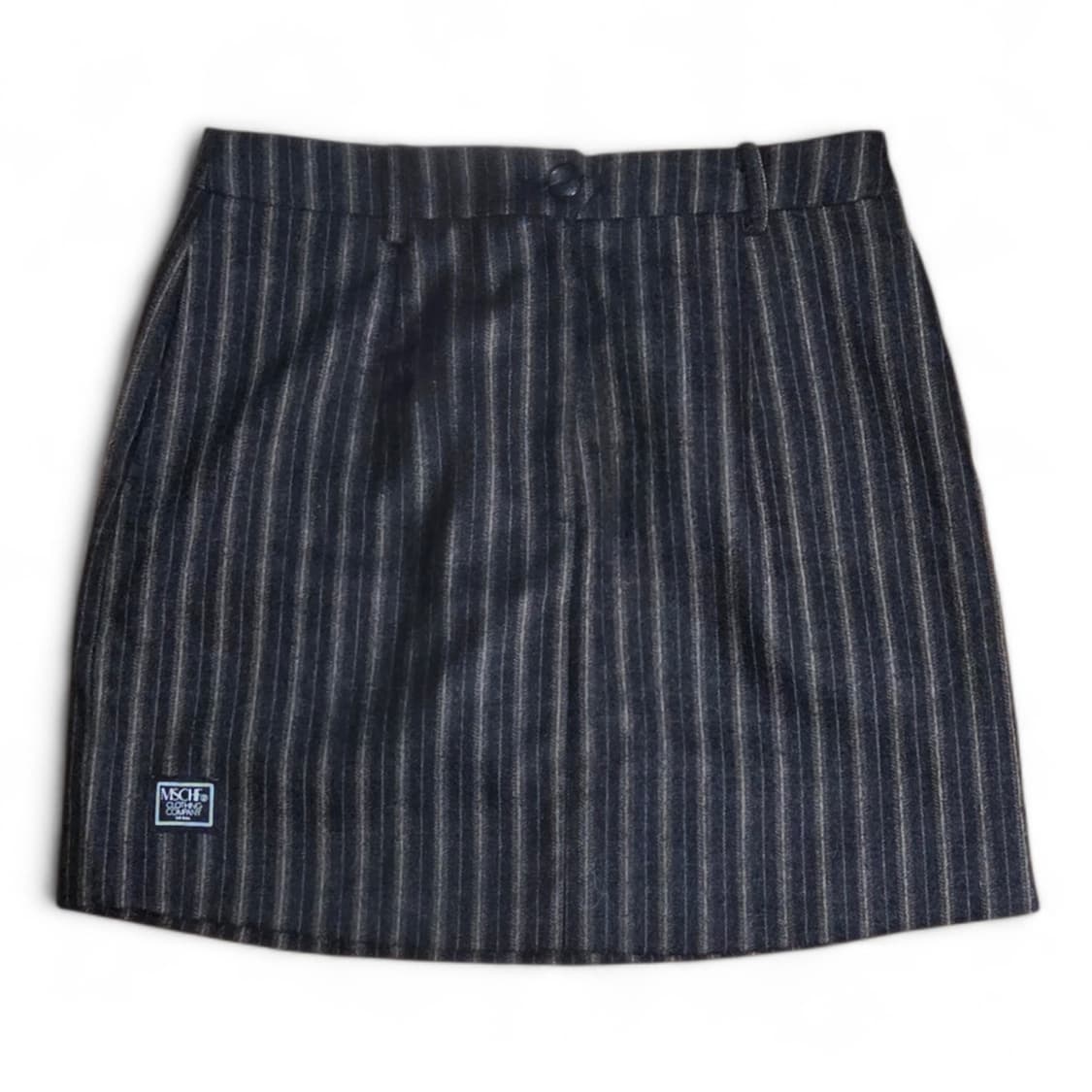 미스치프 스트라이프 베스트 & 스커트 셋업 (M) 상품이미지3