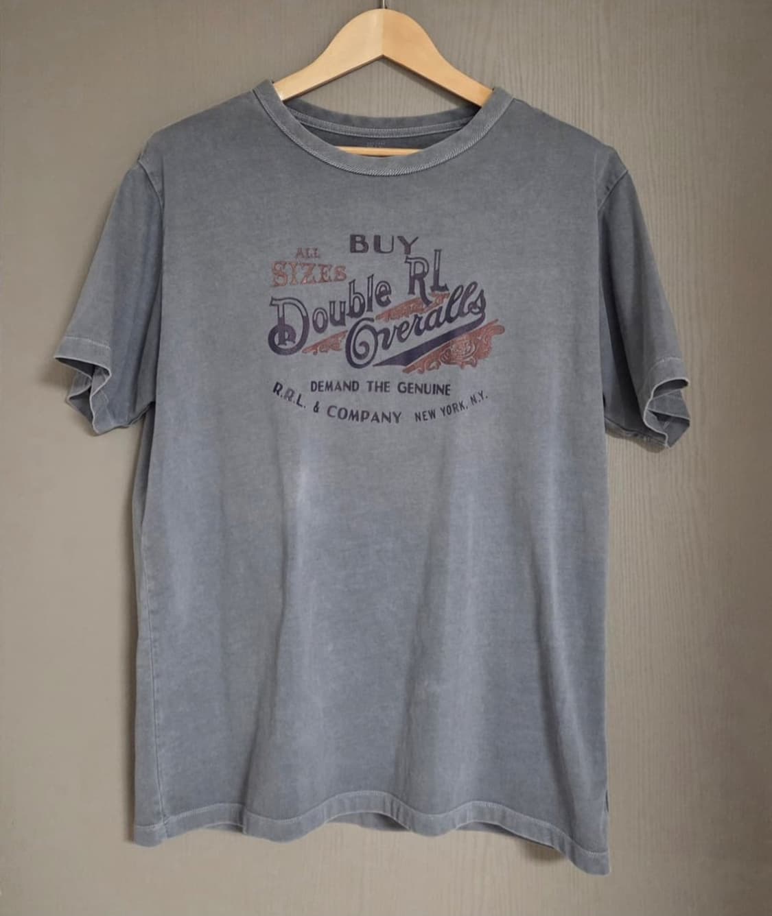 RRL 더블알엘 프린팅 반팔 티셔츠 L 상품이미지1