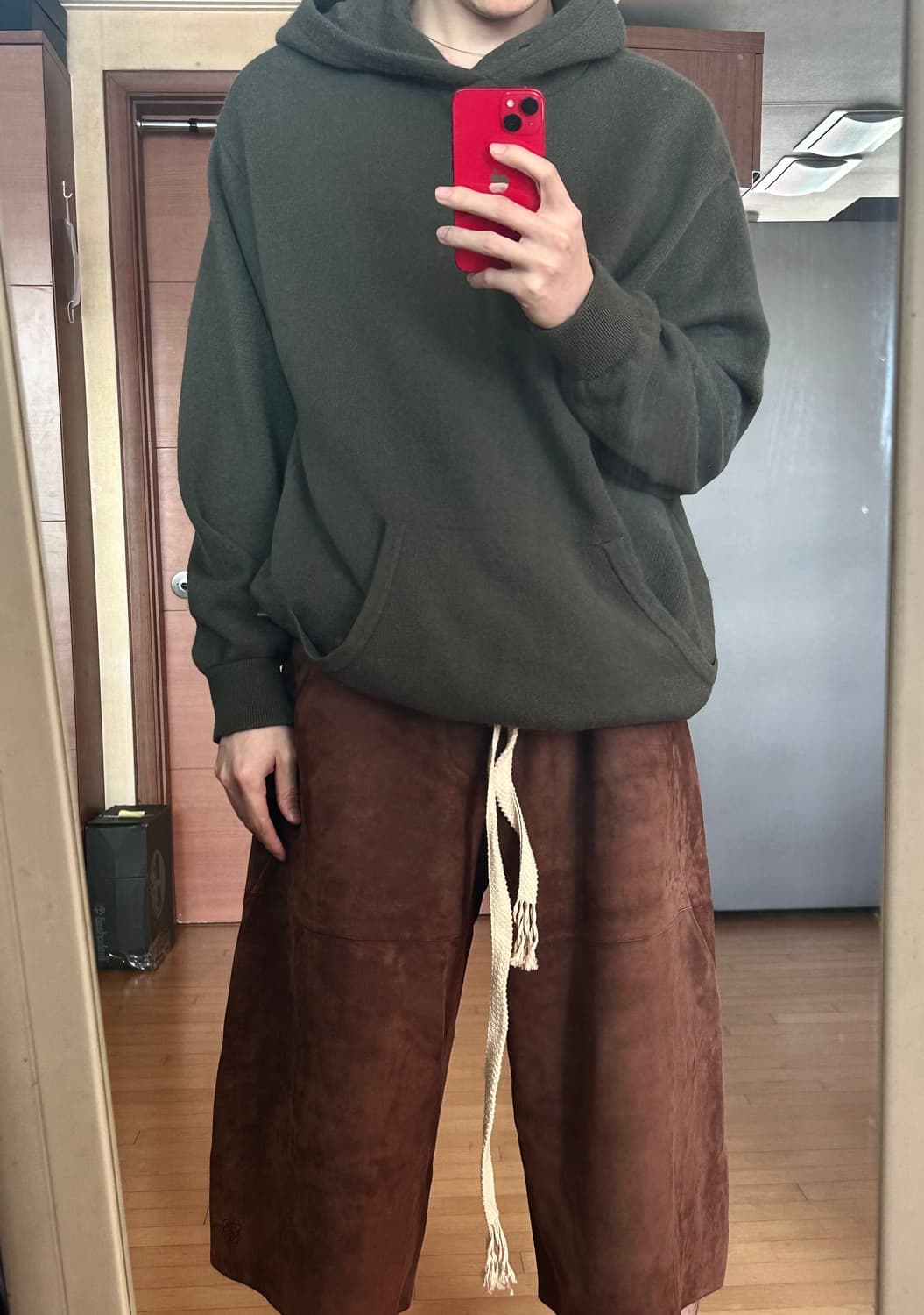 로에베 캐시미어 후디 상품이미지1