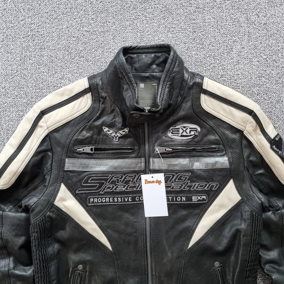 EXR F1 레이싱 레더자켓  상품이미지6