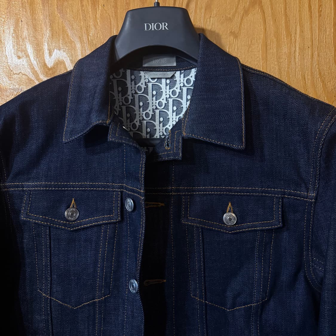 디올 오블리크 데님(청) 자켓 44 사이즈 판매 합니다. 상품이미지5