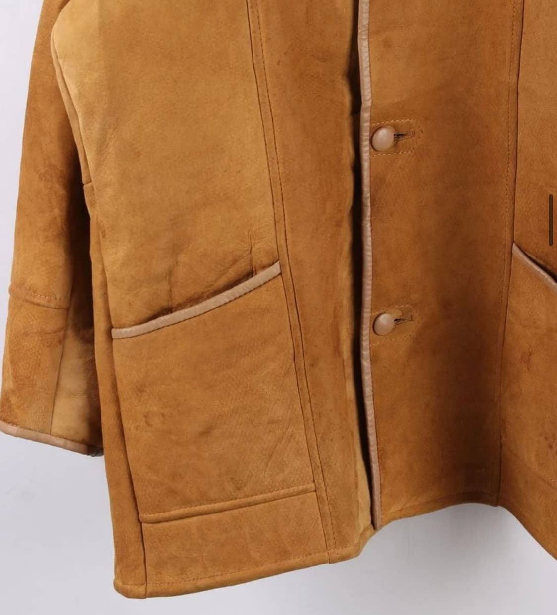 리얼 쉽스킨 빈티지 무스탕 자켓 (드라이완료) 상품이미지6