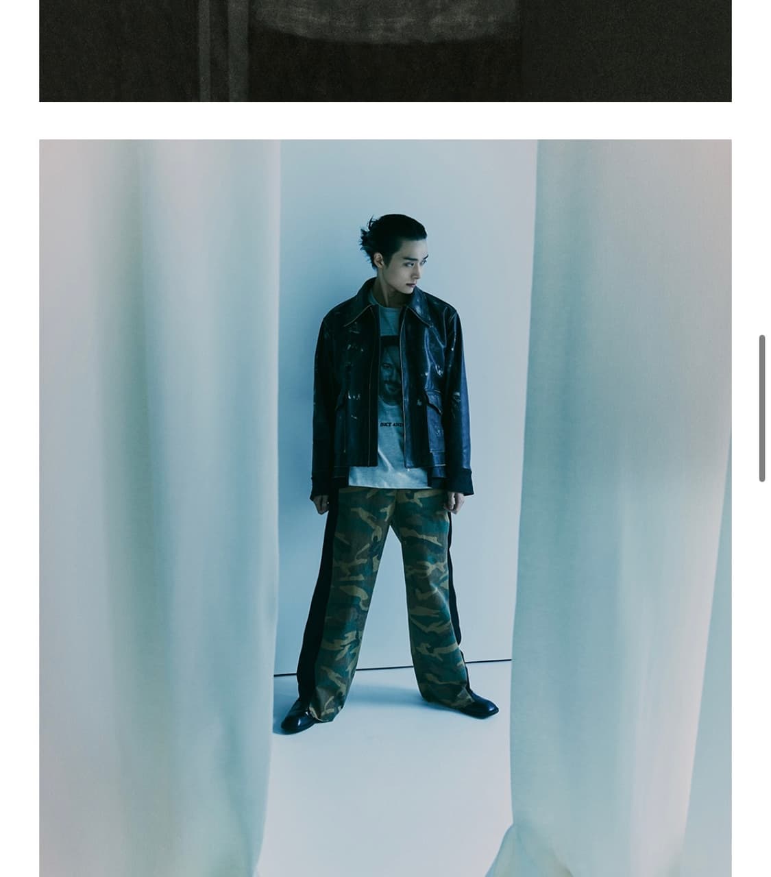 공사이육(0426) - 그레이 맨투맨 상품이미지1