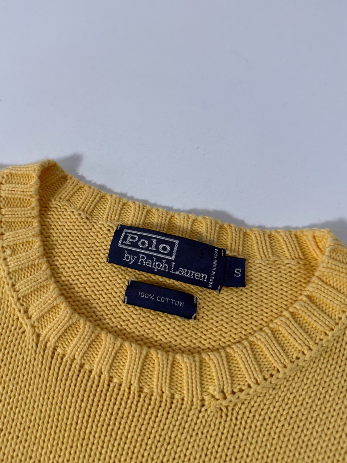 폴로 랄프로렌 00‘s 루즈핏 코튼 니트 상품이미지5