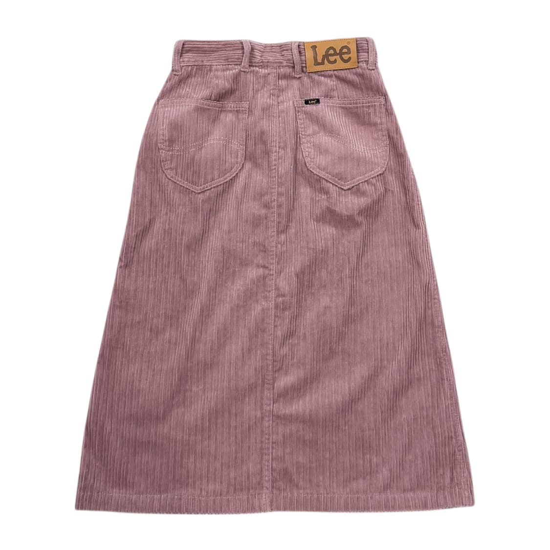 LEE 리 코듀로이 롱스커트 치마 핑크 S 상품이미지2