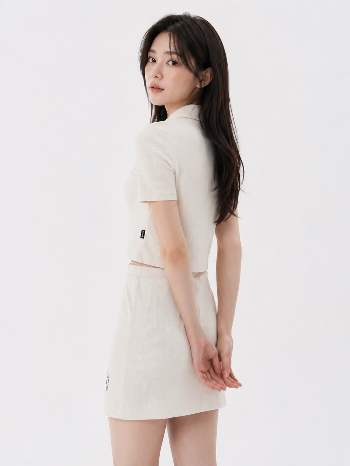 맥파이 로빈 상하의 아이보리 셋업(무신사) 상품이미지2