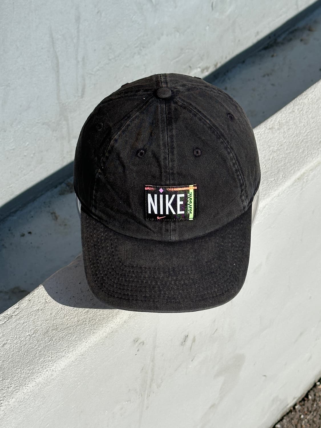 [F] 나이키 로고 워시드 볼캡 모자 상품이미지1