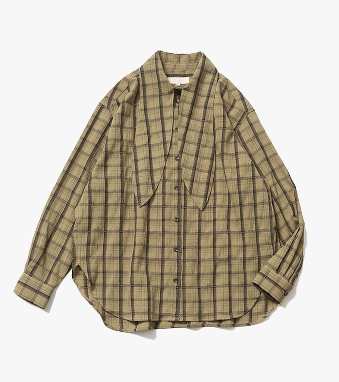 B:MING BY BEAMS - CHECK BIG TIE SHIRT 상품이미지2