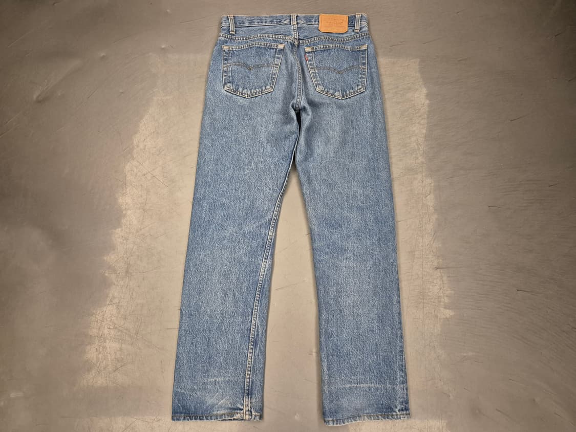 90s 리바이스501 데님팬츠 usa made 상품이미지2