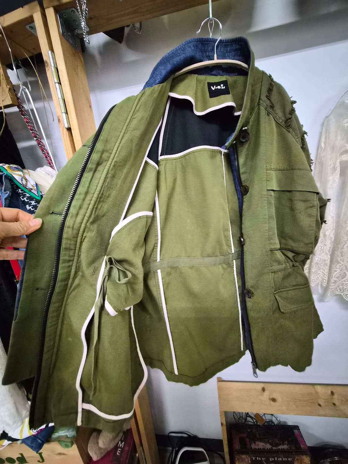 보브 브이넬 포인트 야상 상품이미지8