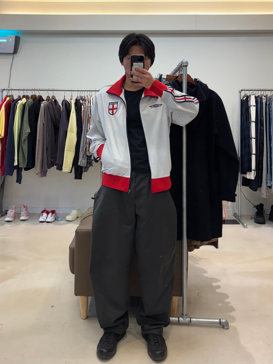 엄브로 잉글랜드 국가대표 트랙탑 져지 상품이미지6