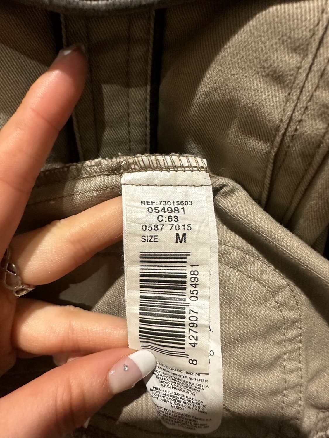 JPN VINTAGE 밀리터리 후드자켓 멀티포켓 숄더 견장 디테일 베이지 상품이미지8