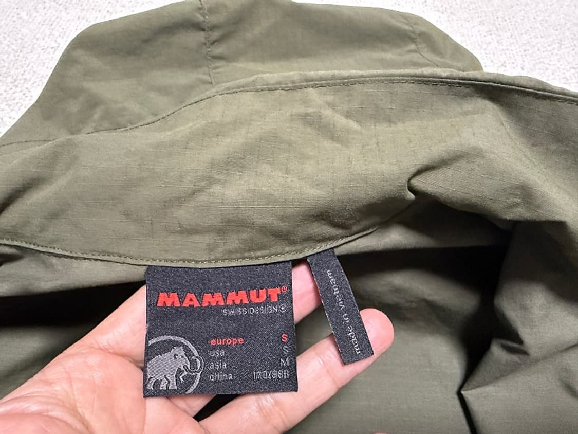 마무트 MAMMUT 마운틴 터프 등산자켓 남성용 95사이즈 상품이미지3