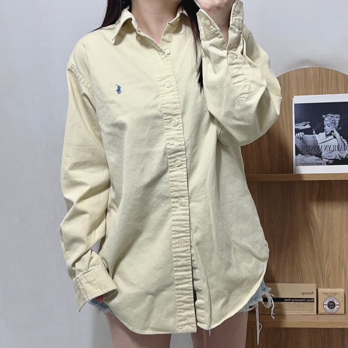 [정품] 폴로 버터 / 소라포니 솔리드 셔츠 [ BLAIRE S ] 상품이미지3