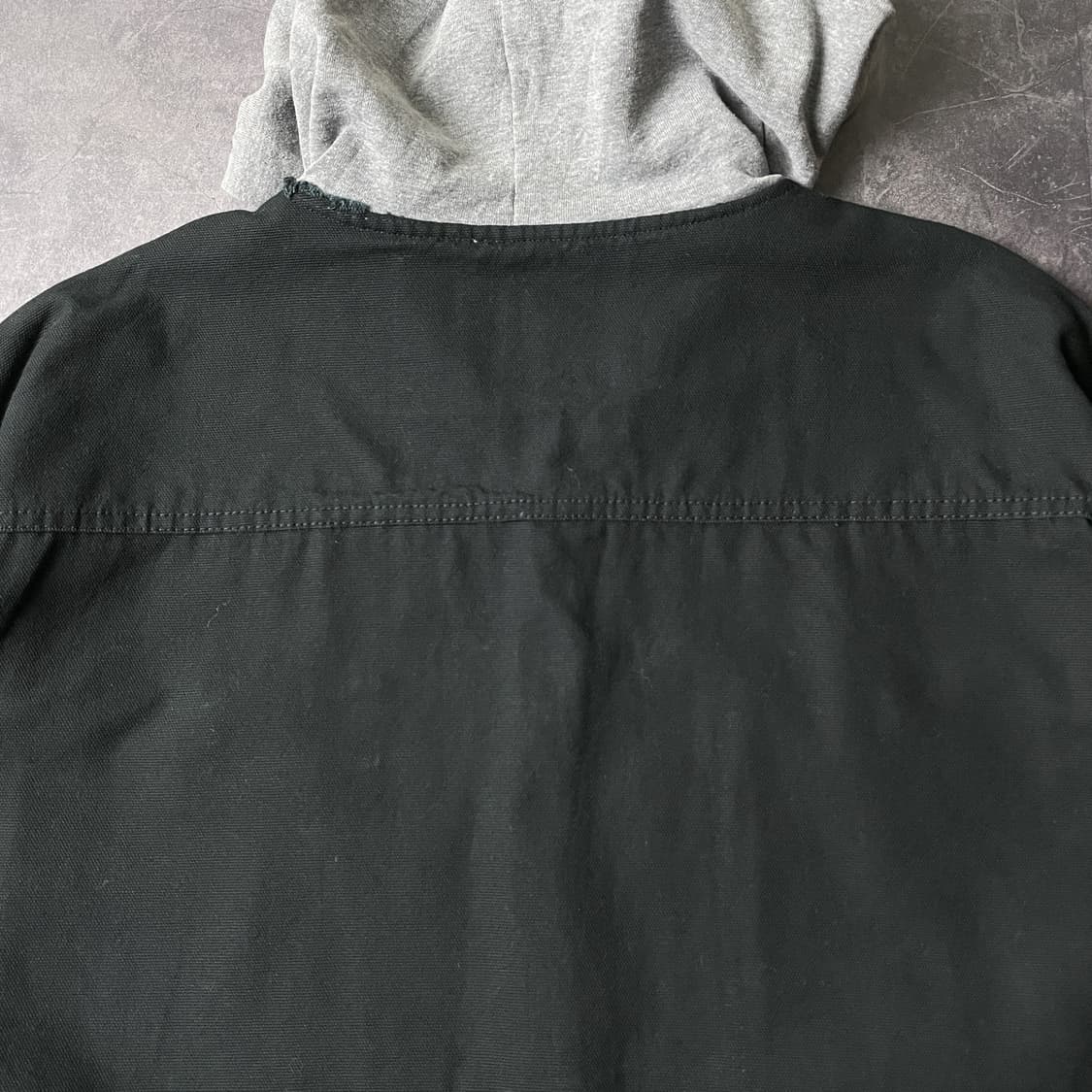 WRANGLER 랭글러 빈티지 블랙 코튼 후드셔츠 상품이미지6