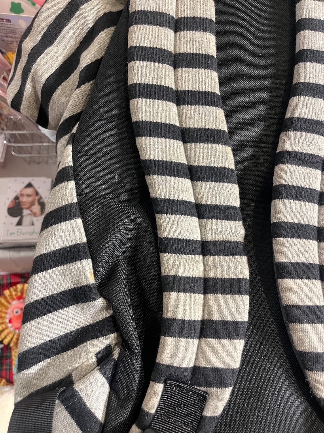 첨스 스트라이프 백팩 🐧 상품이미지3