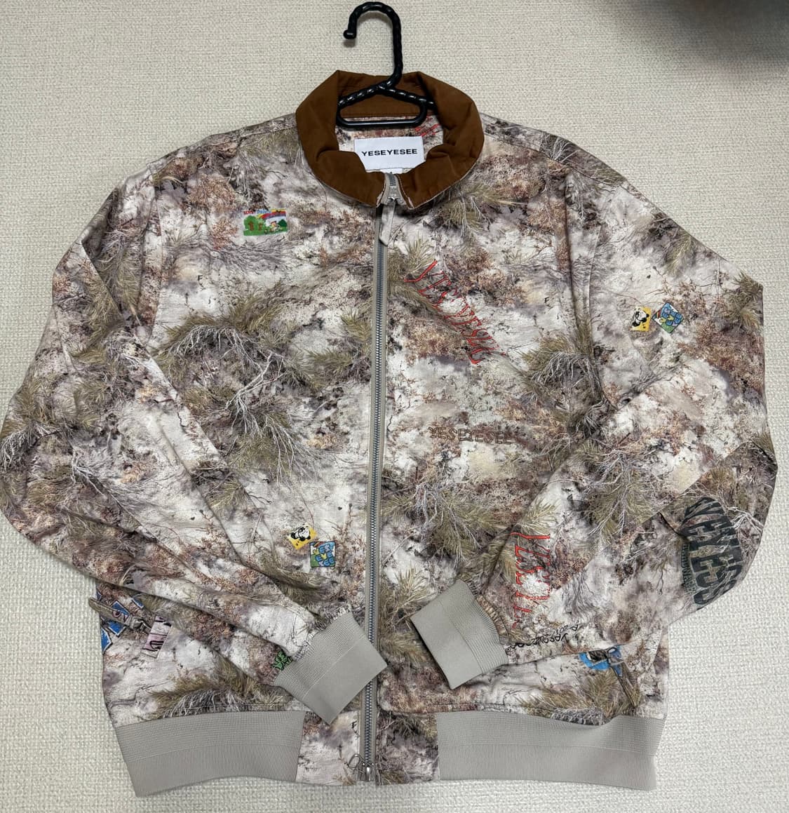 예스아이씨 Zip Work Jacket Camo s 워크 자켓 카모 상품이미지2
