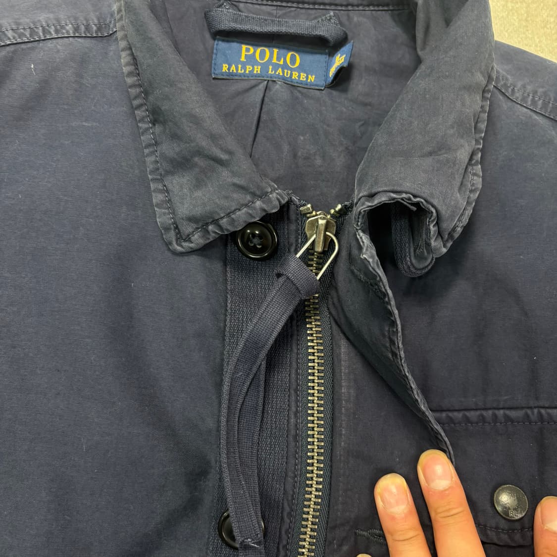 100 •폴로랄프로렌 투웨이 USN A-2 덕 자켓 상품이미지4