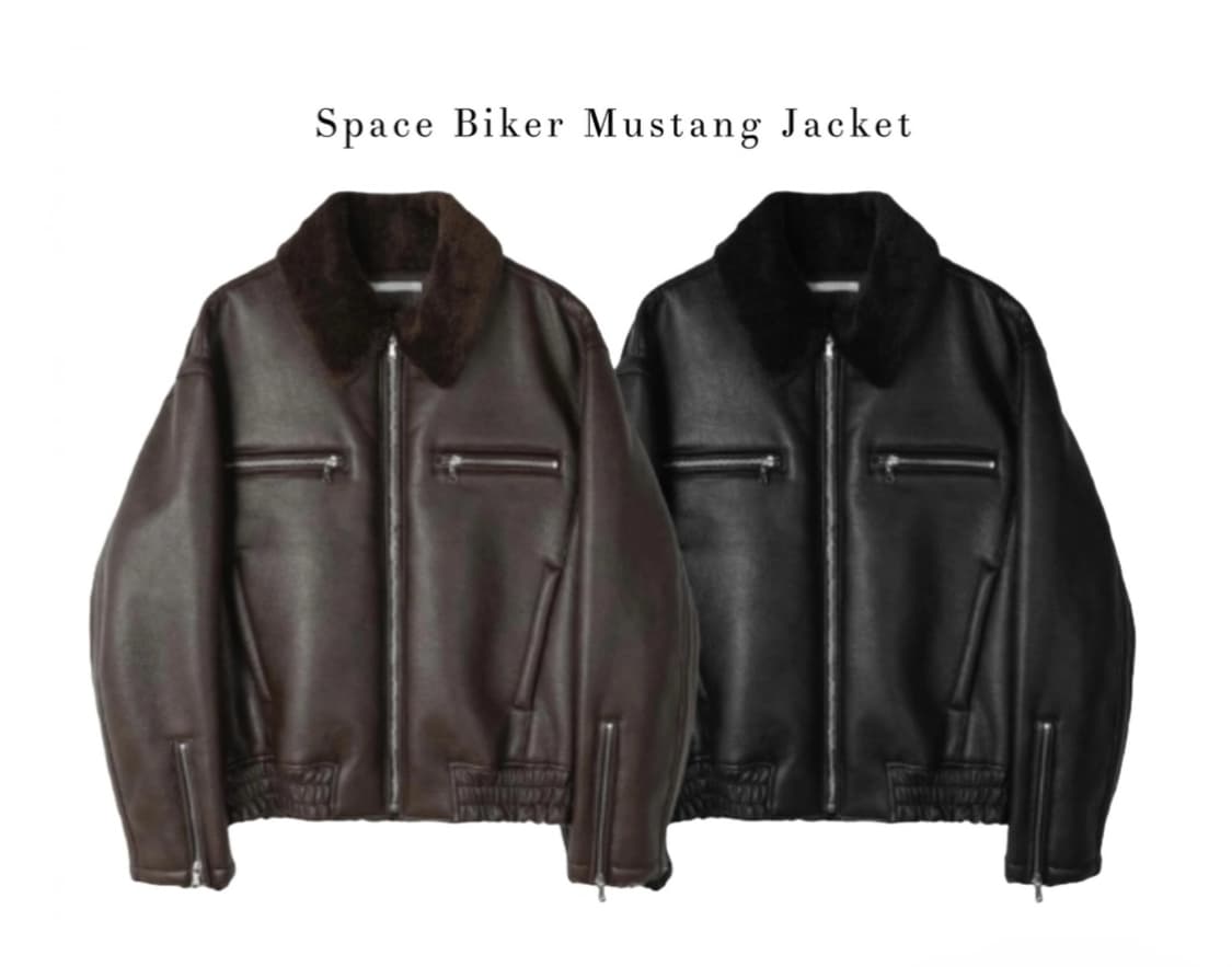 바이커 무스탕  상품이미지1