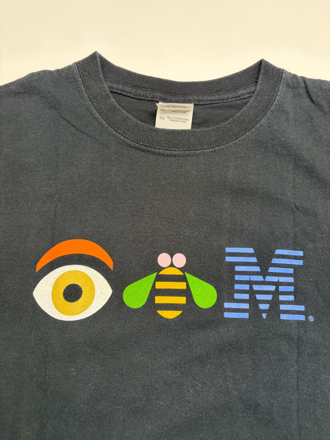 00s Eye Bee M Tee (black) 상품이미지5