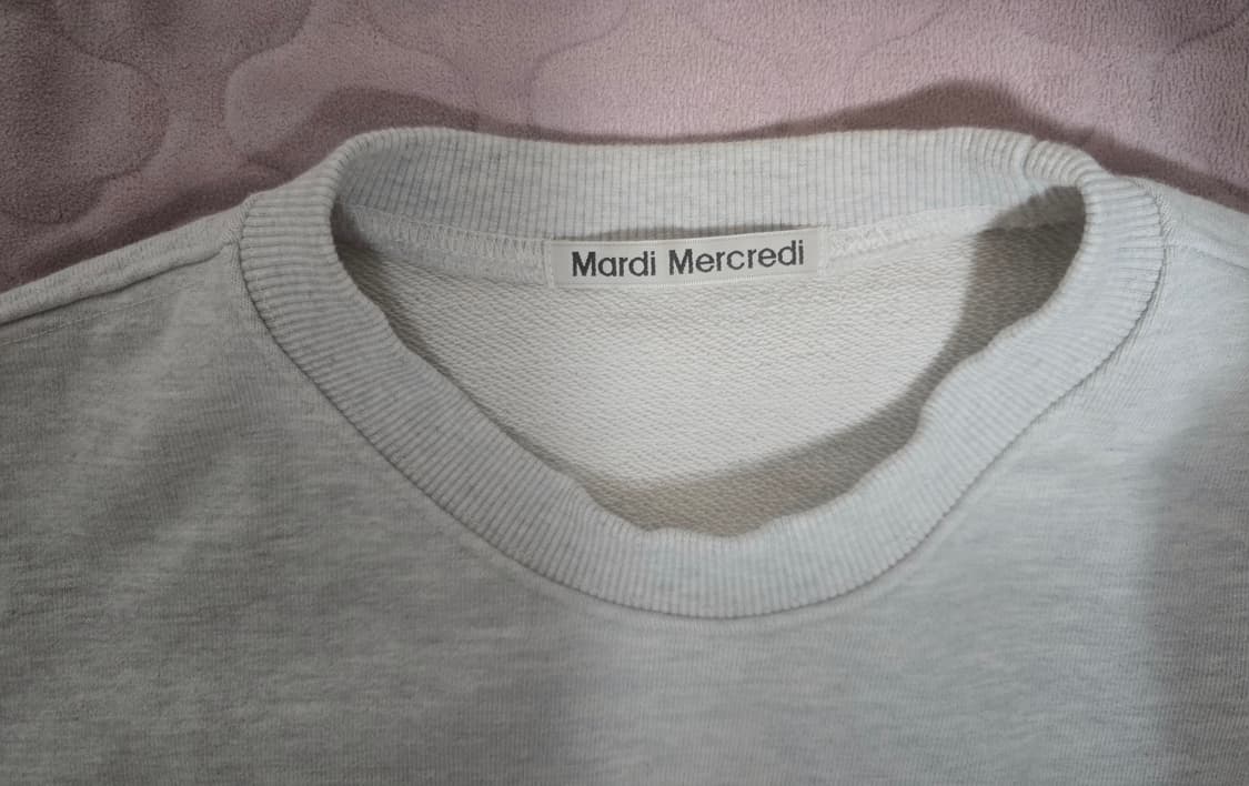 마르디 메크르디 플라워 나염 스웨트 셔츠 맨투맨 
여성 free 상품이미지4