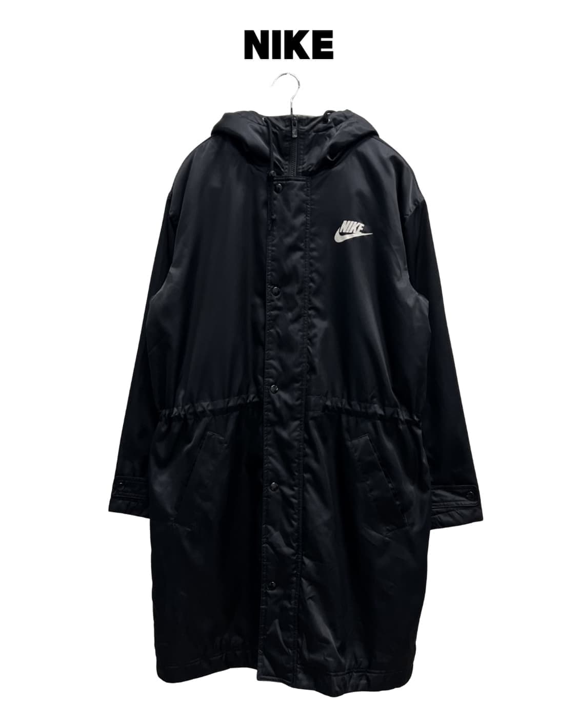 (M) 나이키 빅로고 합성 필 파카 돕바 블랙 상품이미지1