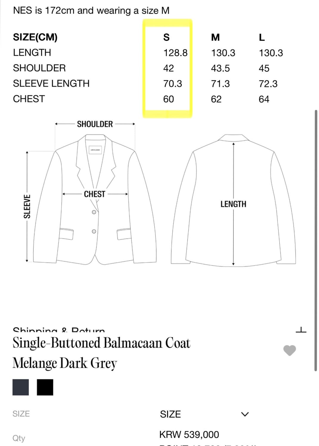 로우클래식 발마칸 롱코트 상품이미지4