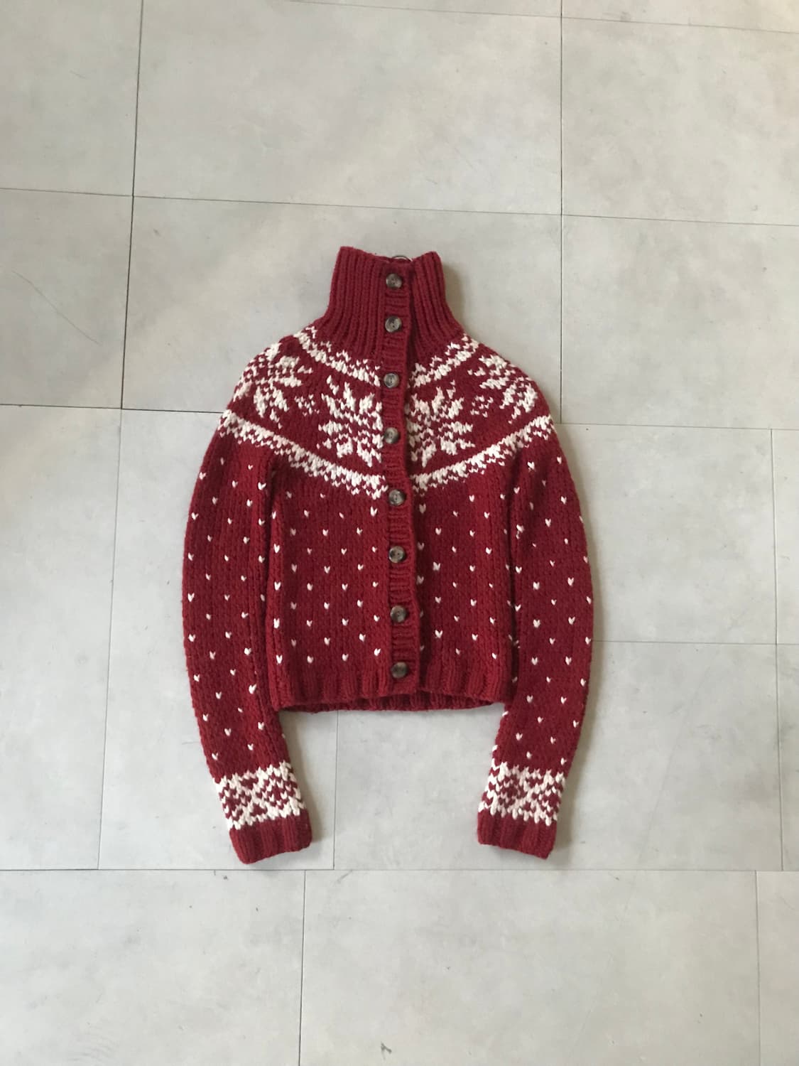 아베크롬비 노르딕 니트 가디건 상품이미지6