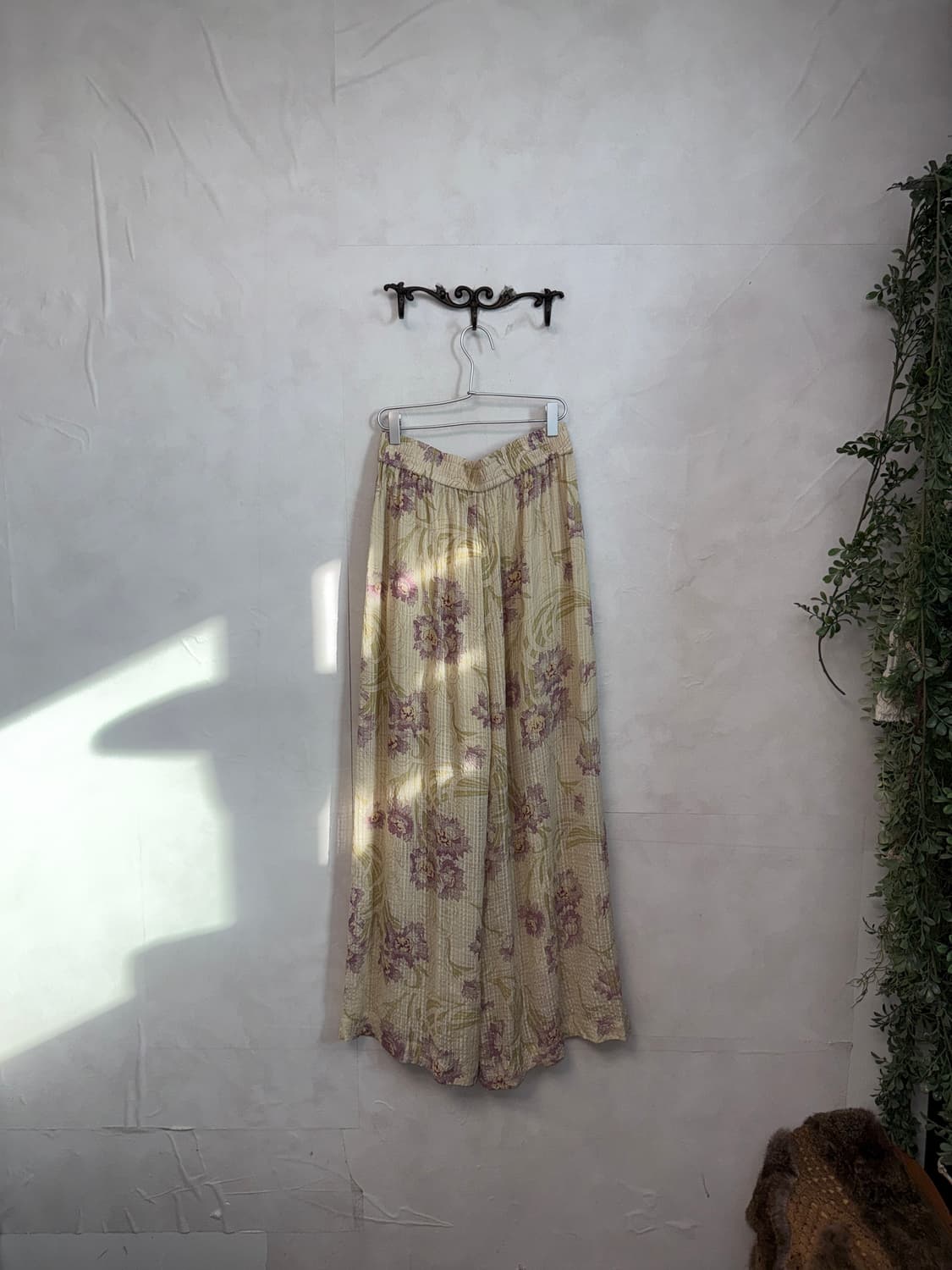 Vanessa Bruno floral pleats silk pants 상품이미지5