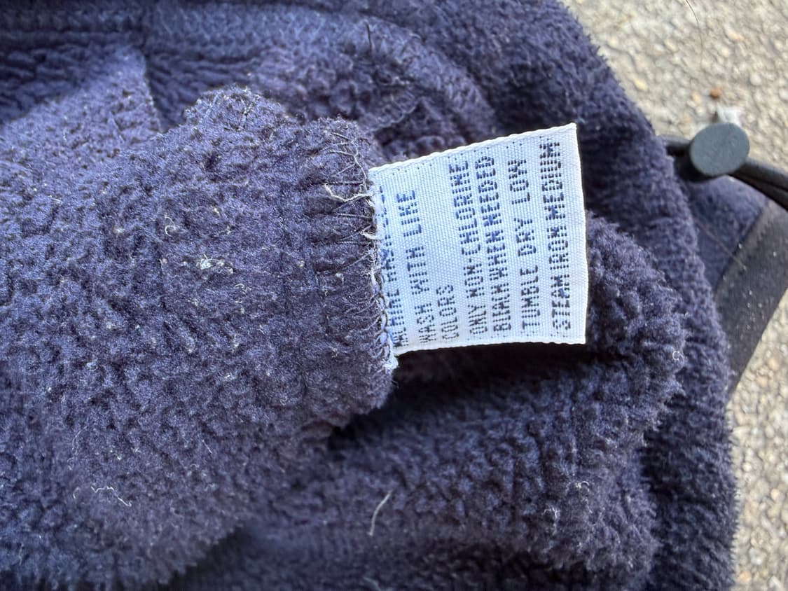 90s Made in usa 폴로 스포츠 폴라텍 플리스 반집업 POLO 상품이미지5